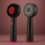 Éclat d’Or – Brosse Massante Électrique Cheveux & Cuir Chevelu | Stimule la Circulation, Favorise la Pousse & Nourrit Vos Cheveux